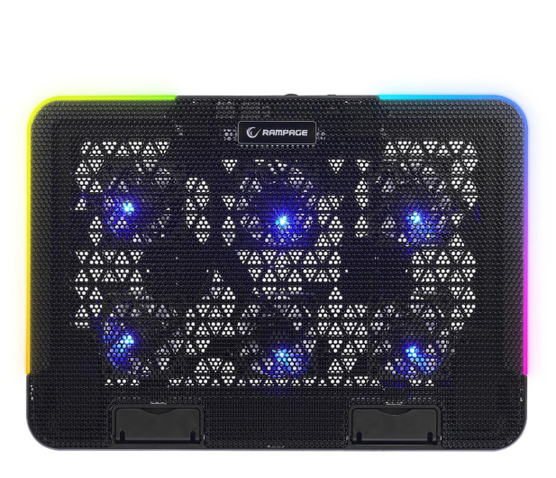 Rampage Sixpower R9 - do 15,6" RGB - 1278553 - zdjęcie